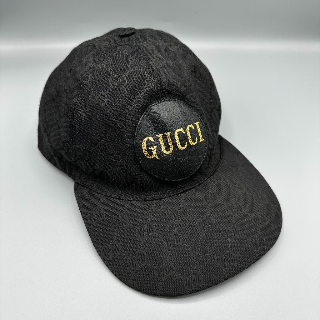 Gucci Gg Canvas Patch Baseball Hat Size Medium 58cm